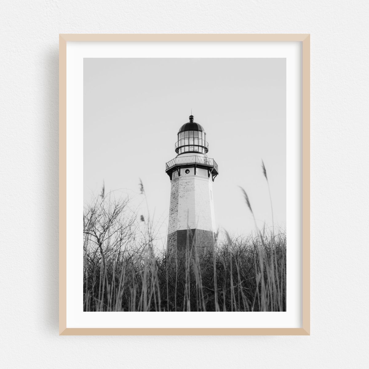 Montauk Lighthouse 03 B&W – image 1 of 12