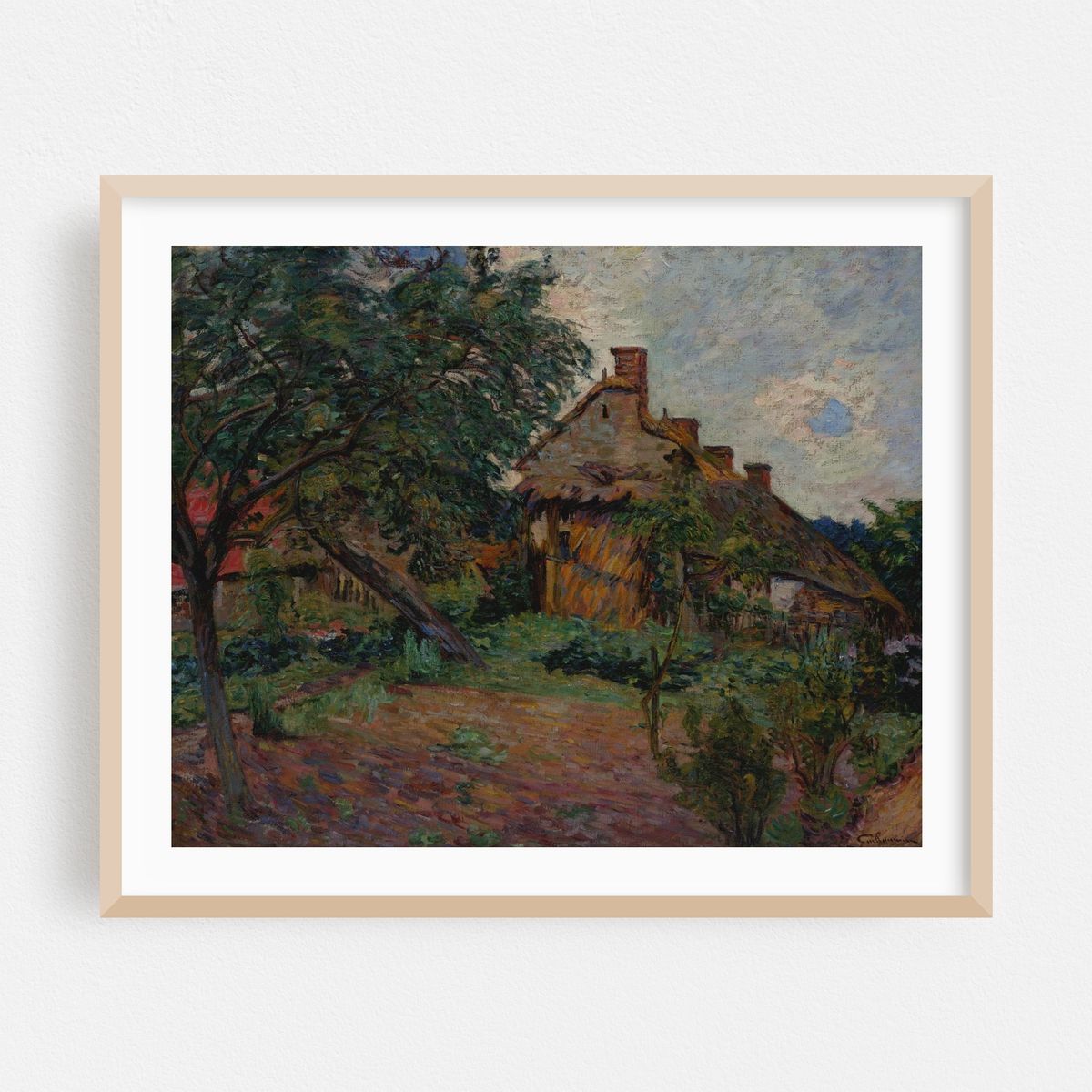 Village de l’Île de France (circa 1888) – image 1 of 5