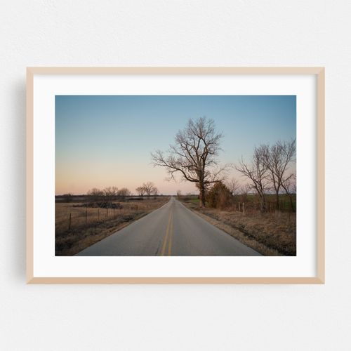 Oklahoma Country Road