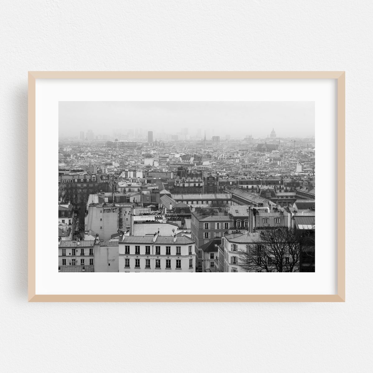 Over Paris B&W – image 1 of 6