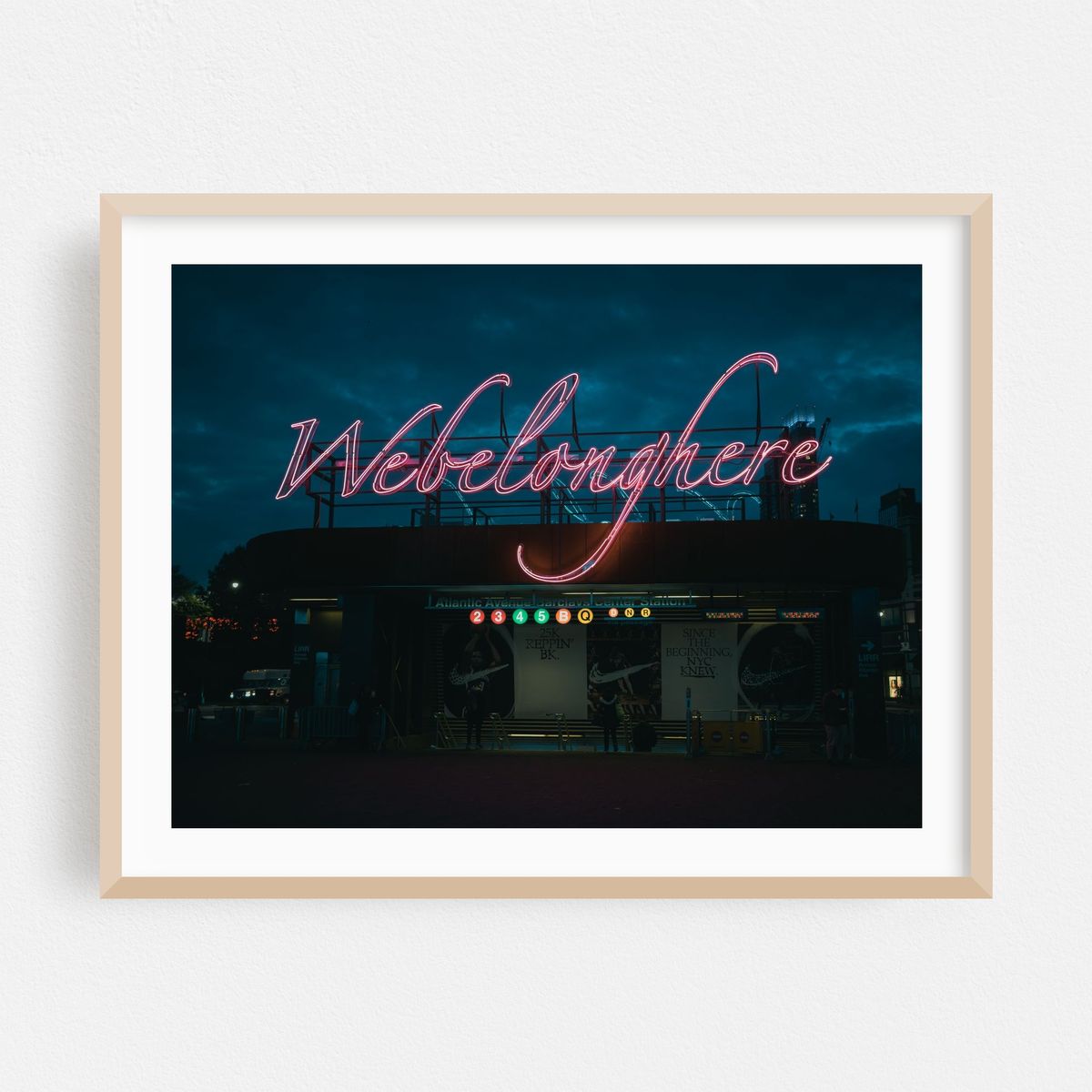 We Belong Here, Atlantic Ave – image 1 of 3