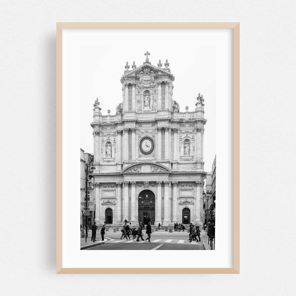 Eglise Saint-Paul-Saint-Louis B&W – image 1 of 16