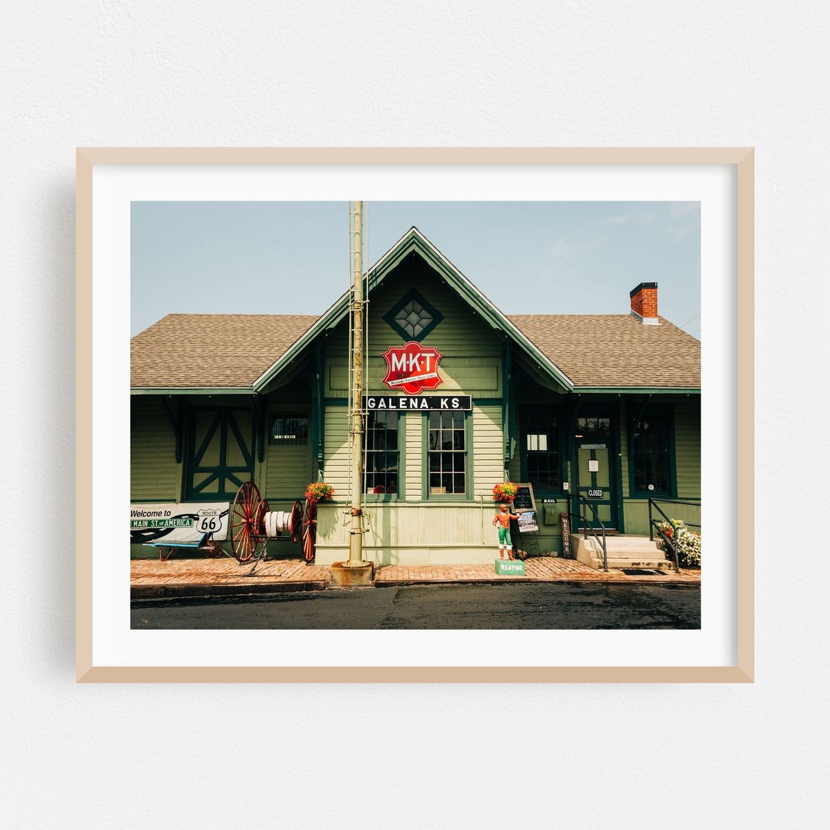 MKT Rail Depot, Route 66 01 – image 1 of 3
