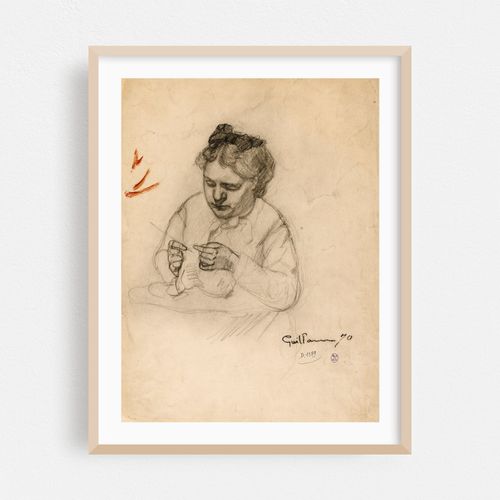 La mère de l’artiste (1870)