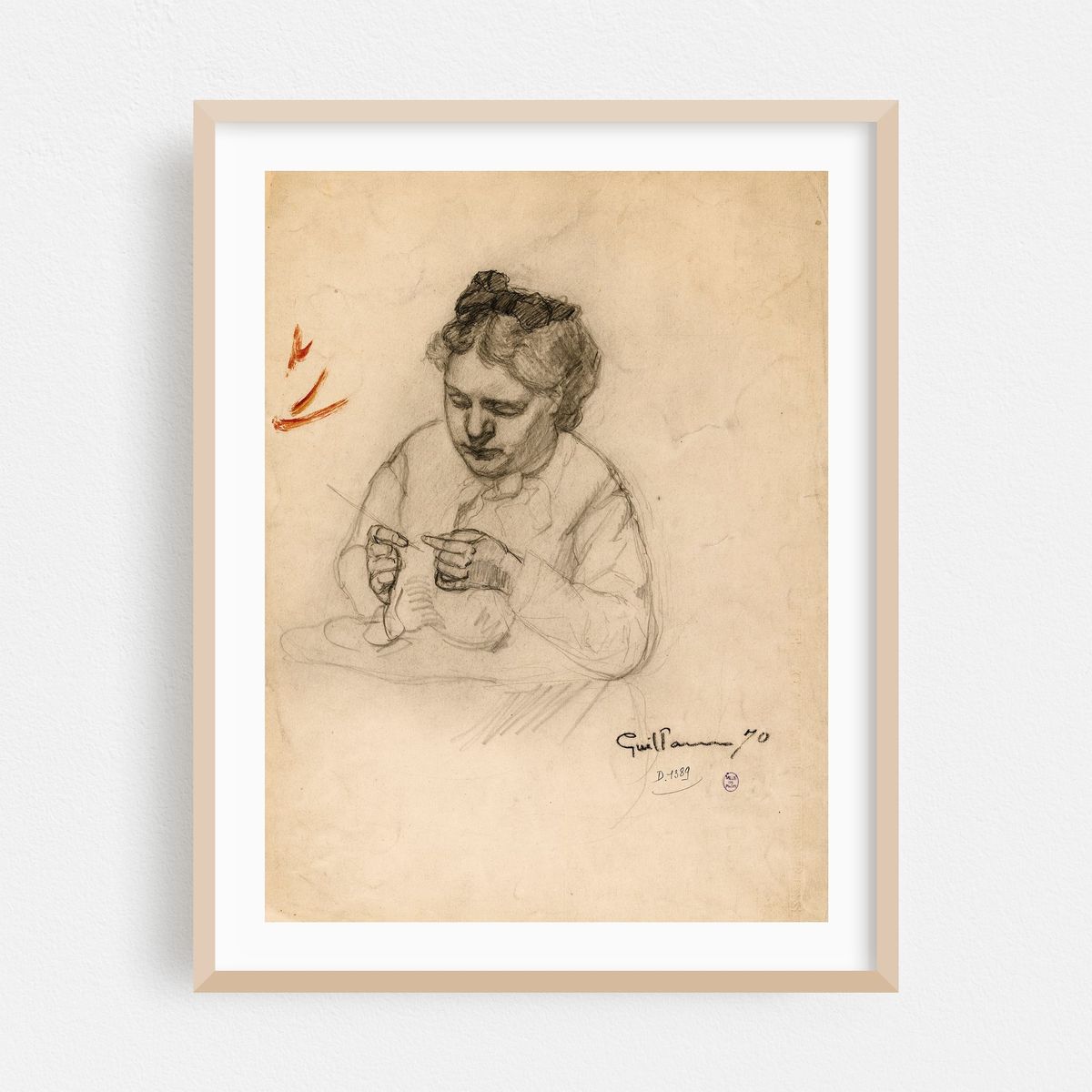 La mère de l’artiste (1870) – image 1 of 3