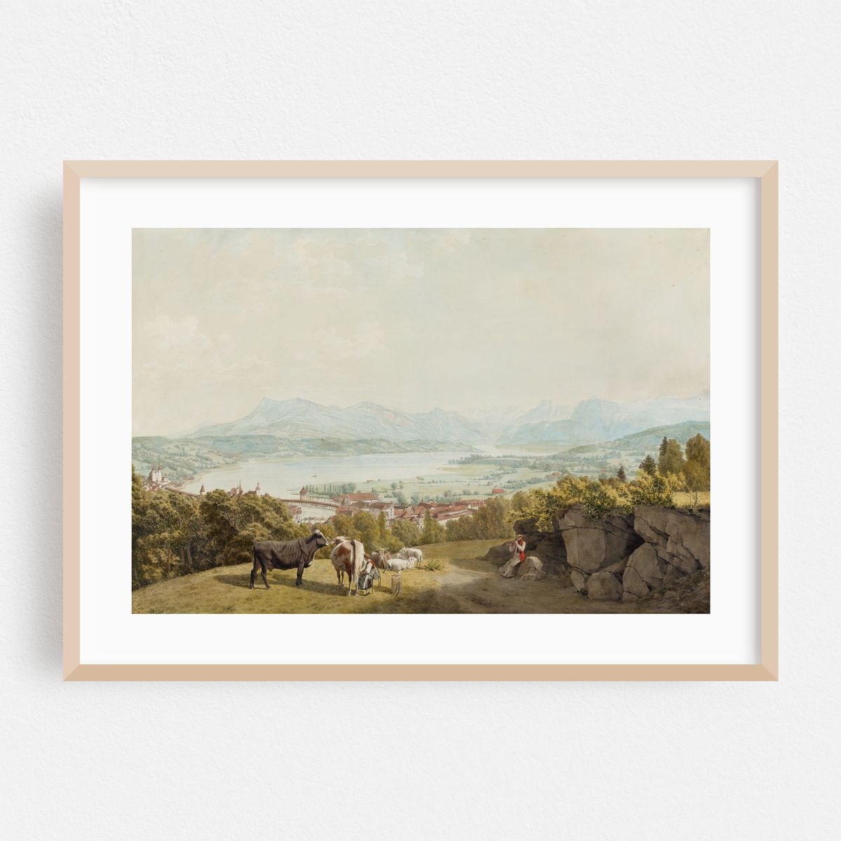Hirtenszene vor Luzern – image 1 of 3