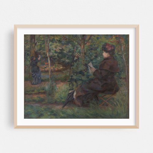 In the garden (ca. 1880)