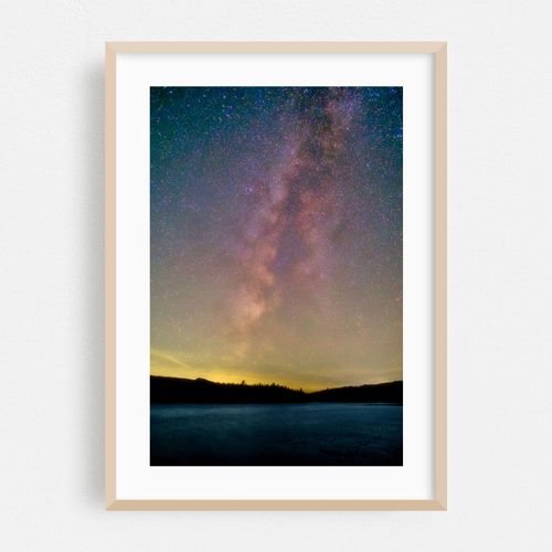 The Galactic Core over North South Lake 01