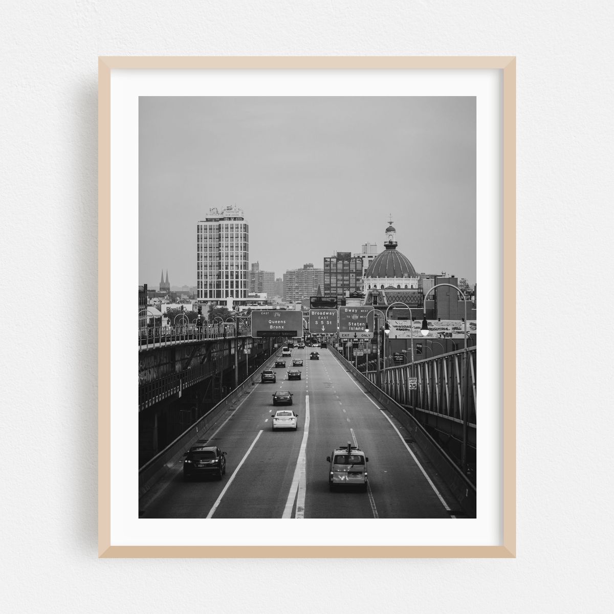 Entering Williamsburg B&W – image 1 of 12