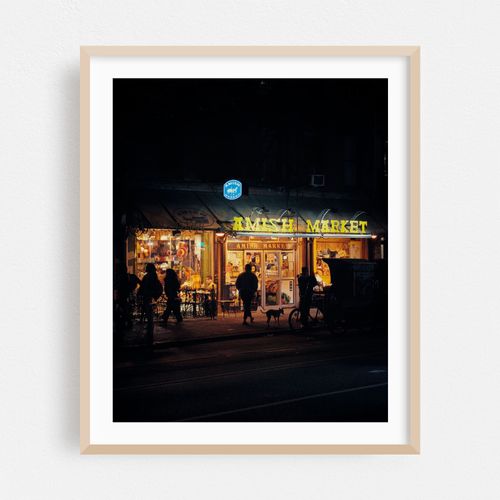 Amish Market at Night in Hell's Kitchen 01