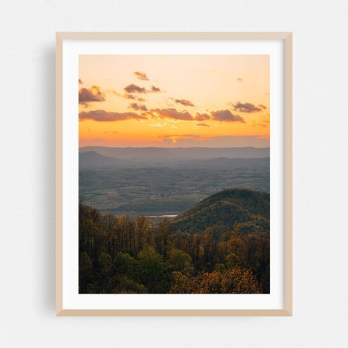 Blue Ridge Parkway Sunset 02
