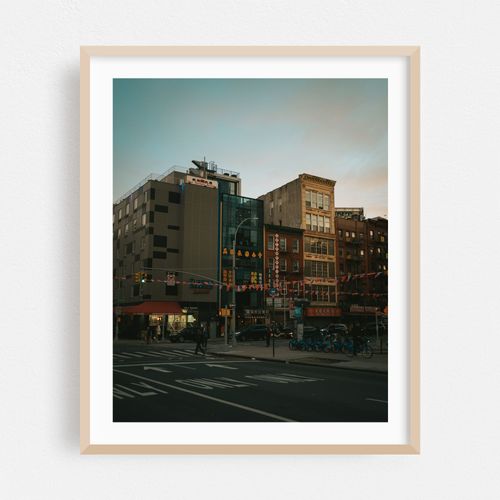Chinatown at sunset, NYC 03