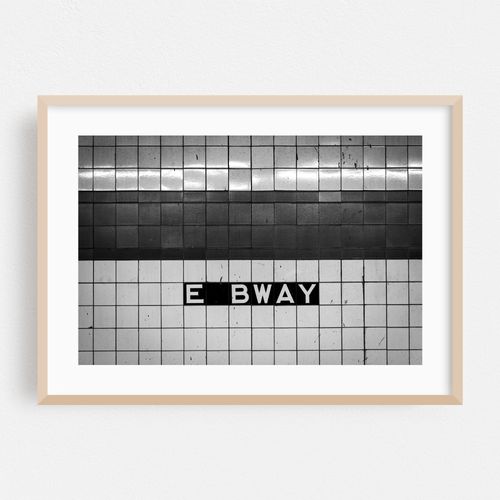E Bway B&W