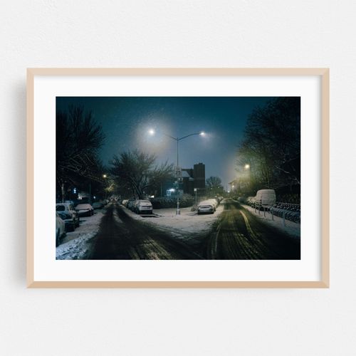 Snowstorm in Elmhurst
