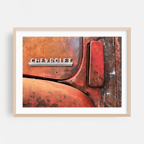 50s Chevrolet pickup logo