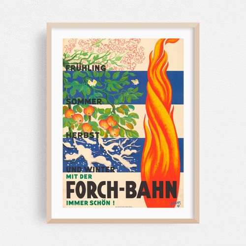 Frühling, Sommer, Herbst und Winter – mit der Forch-Bahn immer schön! (1931)