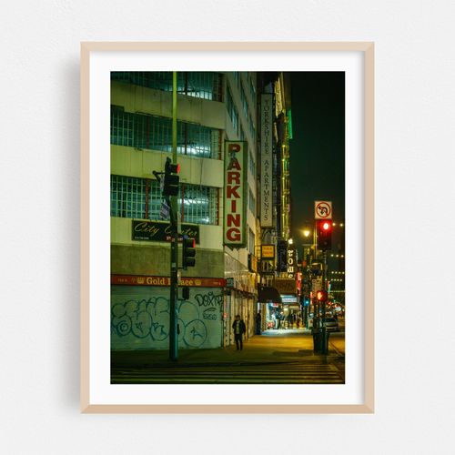 Broadway at Night, Los Angeles