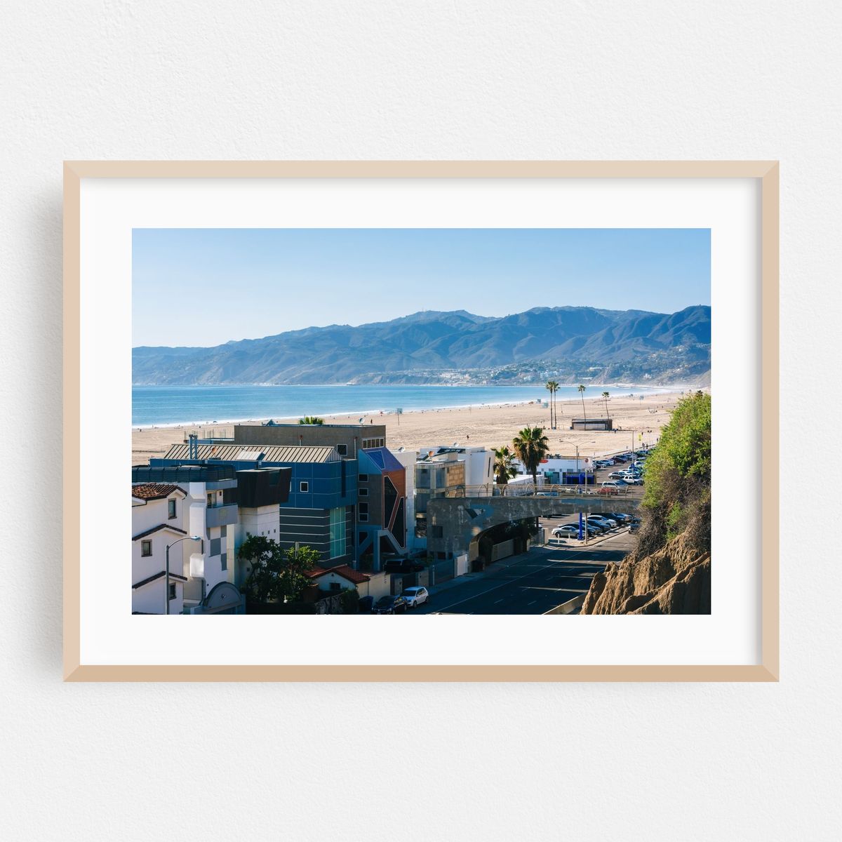 The Santa Monica Mountains from Palisades Park – image 1 of 6