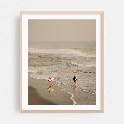 Surfers at St. Augustine Beach