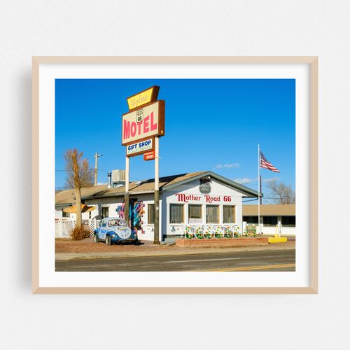 Aztec Motel on Route 66