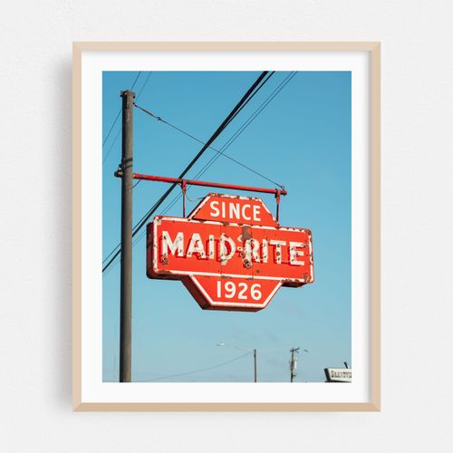 Maid-Rite Sign in Galesburg 03