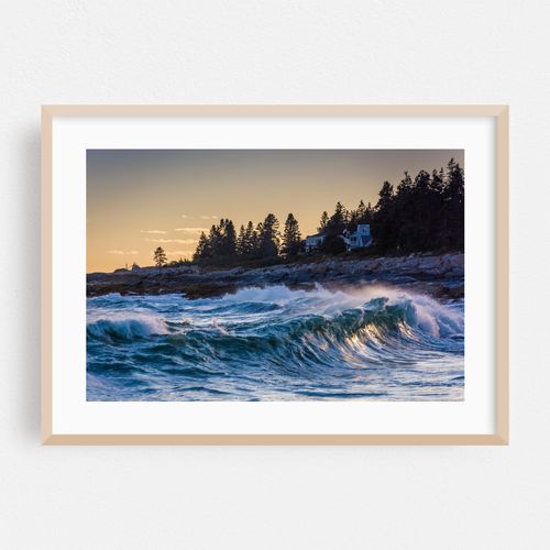 Waves at Pemaquid Point 02