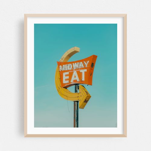 Midway Eat Sign