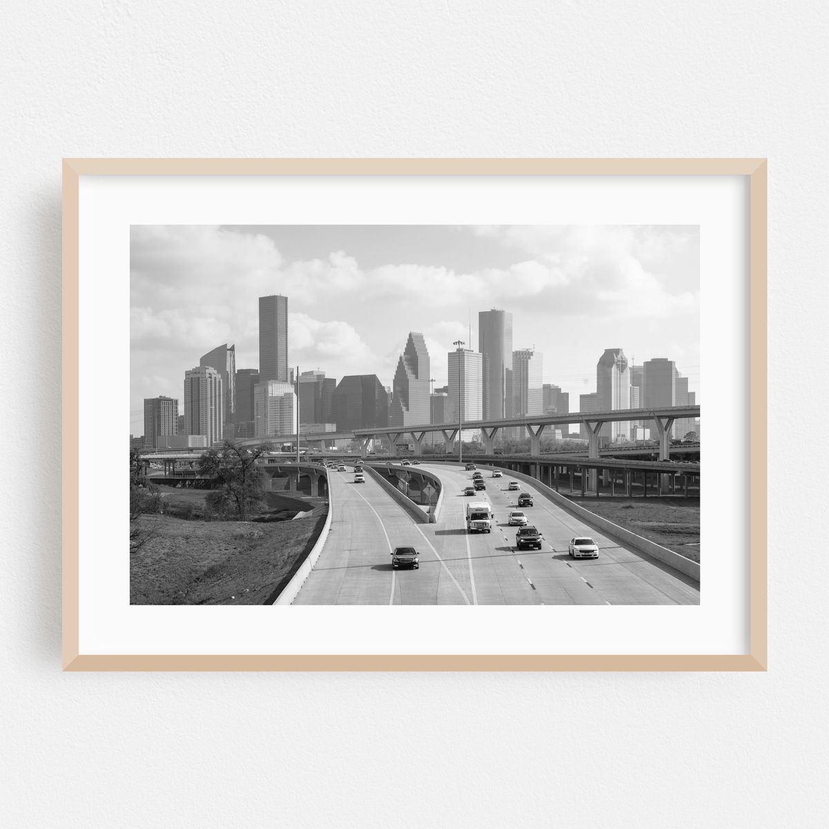 I-45, Houston B&W – image 1 of 6