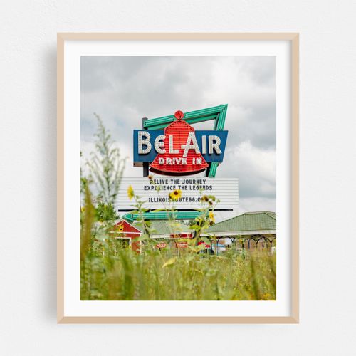 Bel-Air Drive In Sign