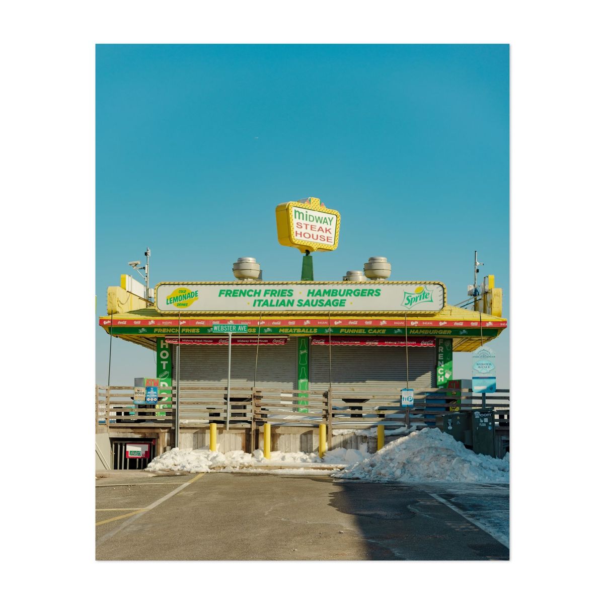 Midway Steak House in Winter 01 – image 1 of 2