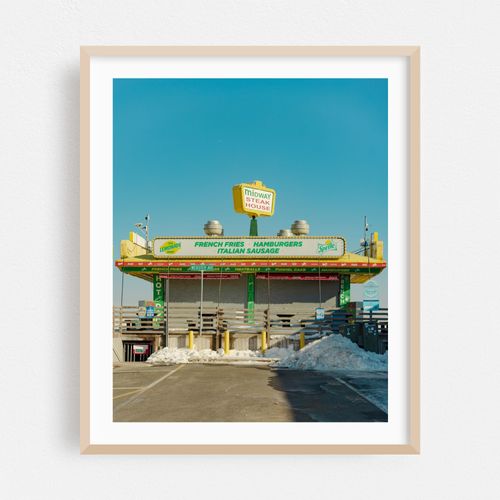 Midway Steak House in Winter 01