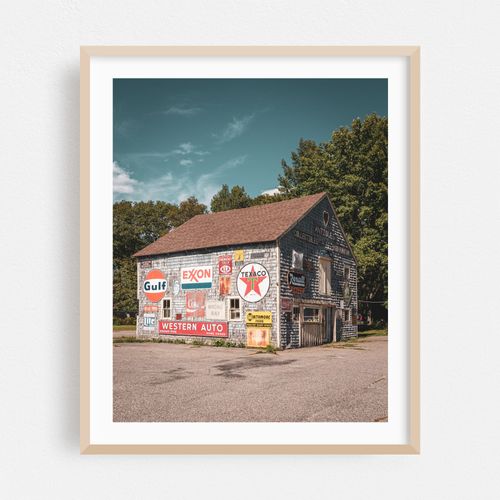 Barn with Old Signs 01