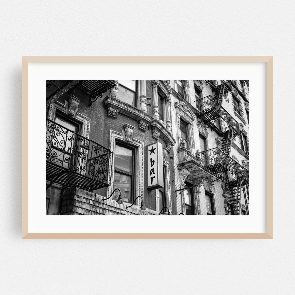 Yet Another Bar in the East Village B&W – image 1 of 6