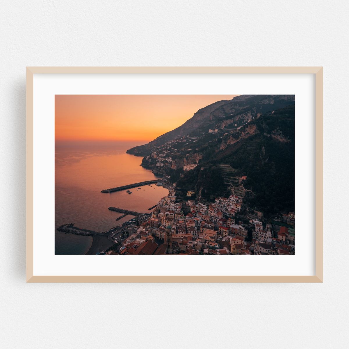 Overlooking Amalfi 01 – image 1 of 6