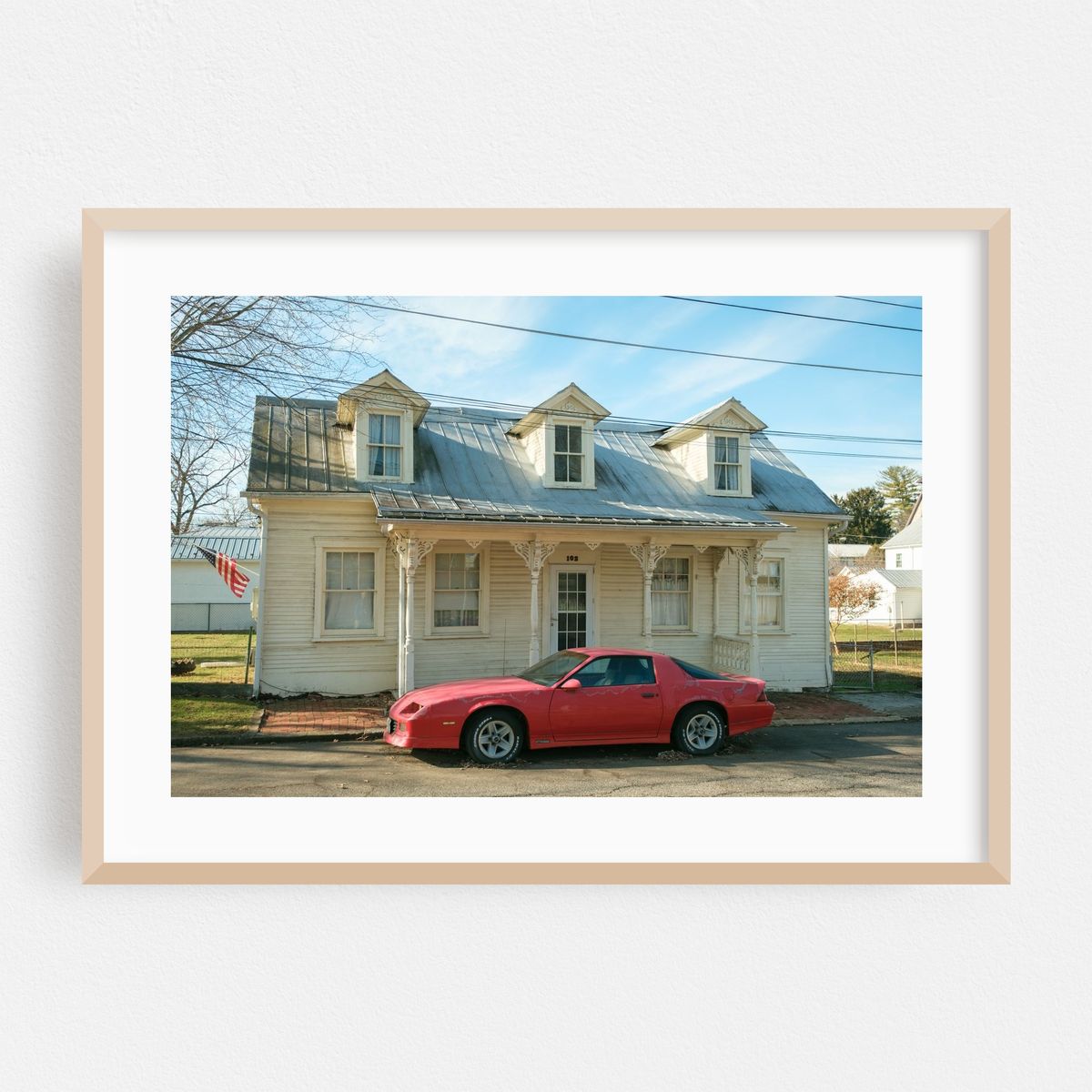 Vintage Red Camaro, Sharpsburg – image 1 of 6