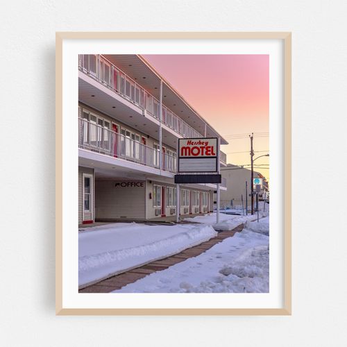 Hershey Motel Sunset 02