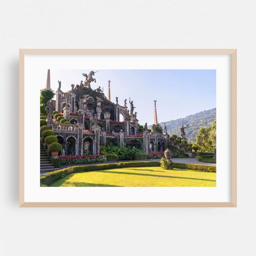 Great Italian Gardens - Isola Bella - The Teatro Massimo