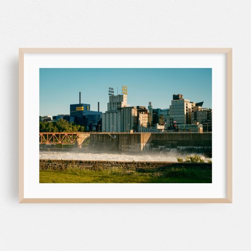 Across the Mississippi, Minneapolis