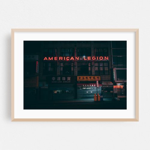 American Legion Neon, Chinatown