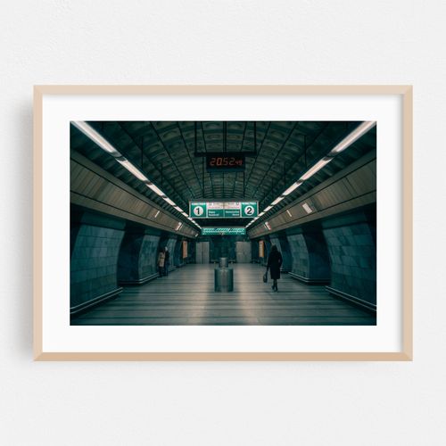 Malostranská Metro Station, Prague