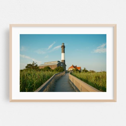 Boardwalk and Fire Island Lighthouse
