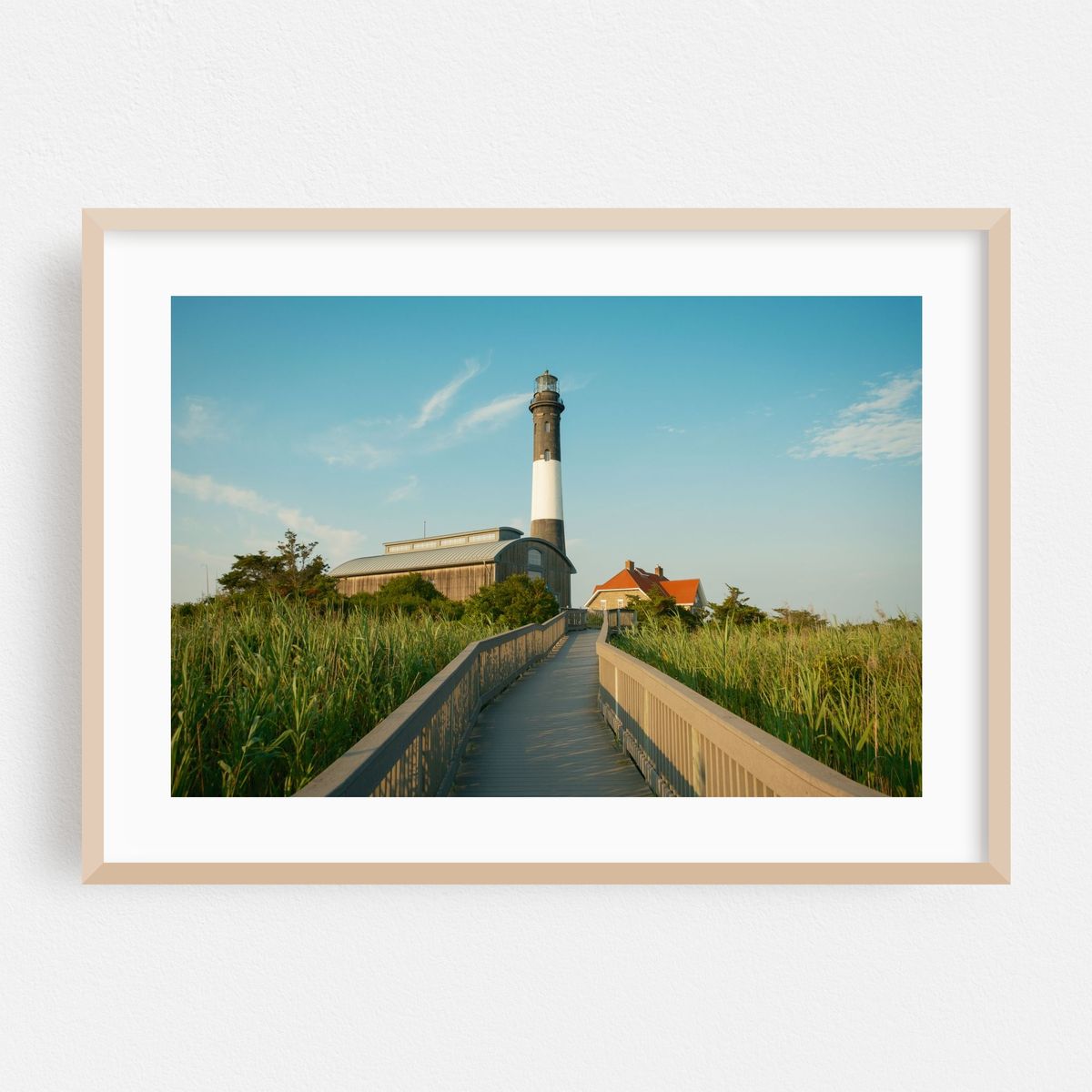 Boardwalk and Fire Island Lighthouse – image 1 of 6