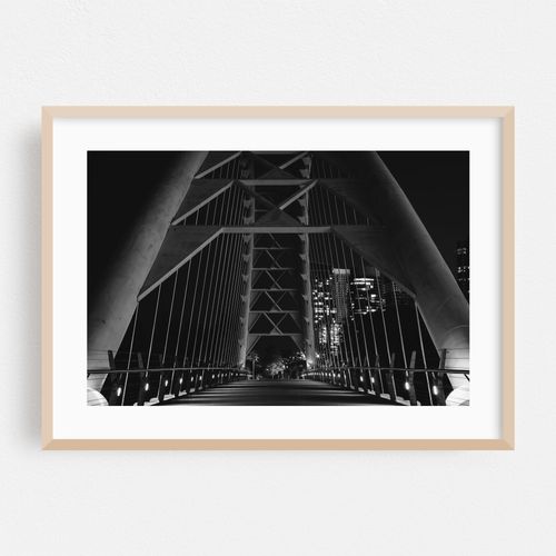 The Humber Bay Arch B&W