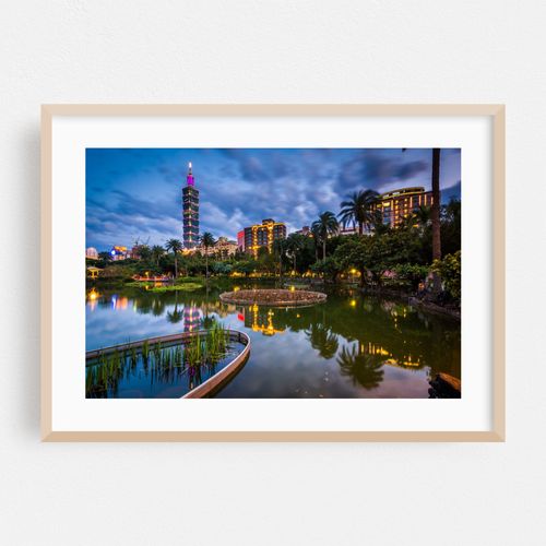 Taipei 101 and Zhongshan Park