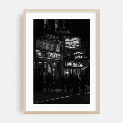 MacDougal Street B&W