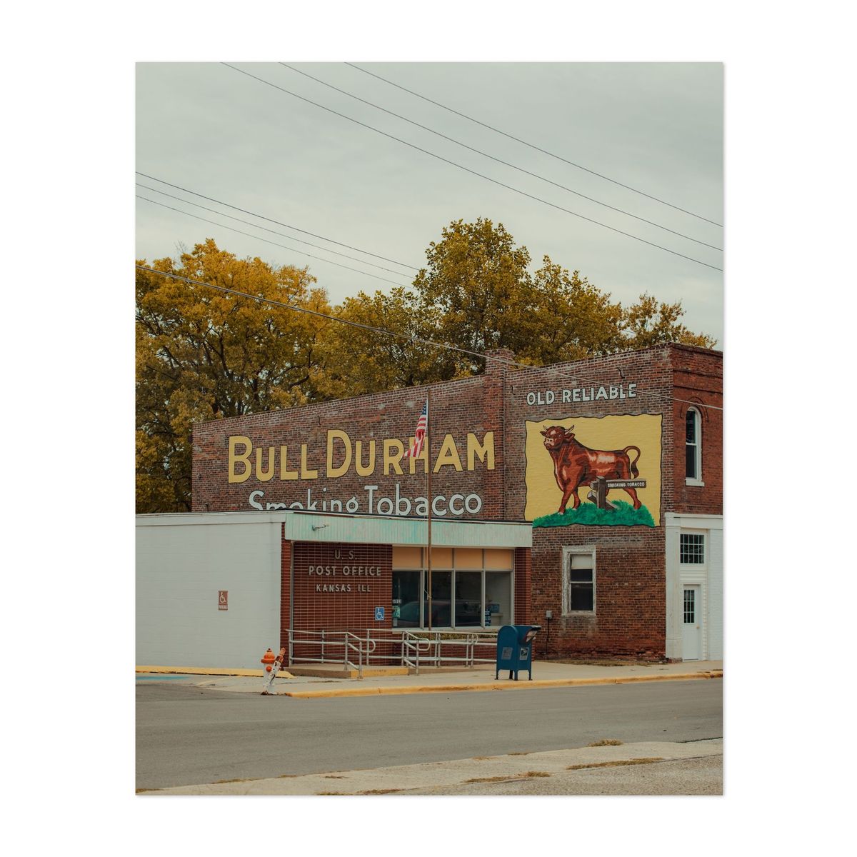 Bull Durham Mural in Kansas, Illinois – image 1 of 2