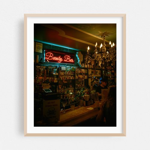 Inside Beauty Bar, East Village