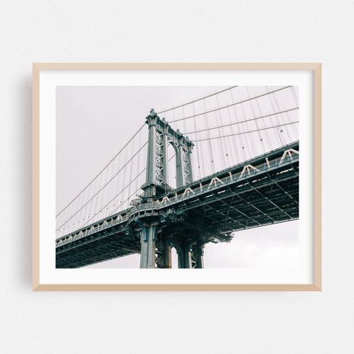 Looking Up at the Manhattan Bridge