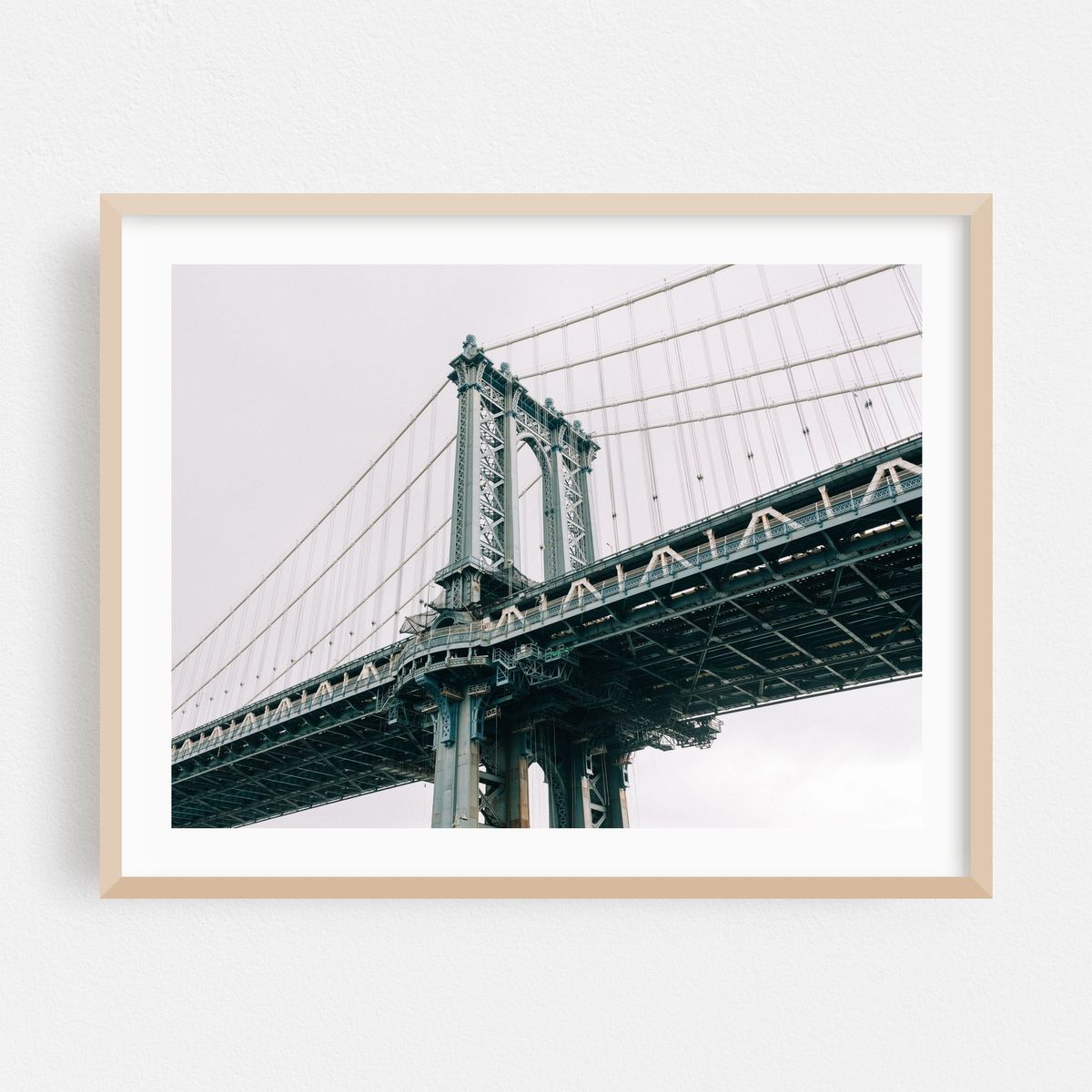 Looking Up at the Manhattan Bridge – image 1 of 3