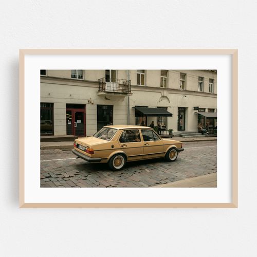 Cruising Down The Street in Vilnius